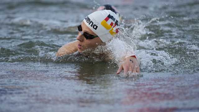 Three German open water swimmers fall ill after Olympic races in the Seine River