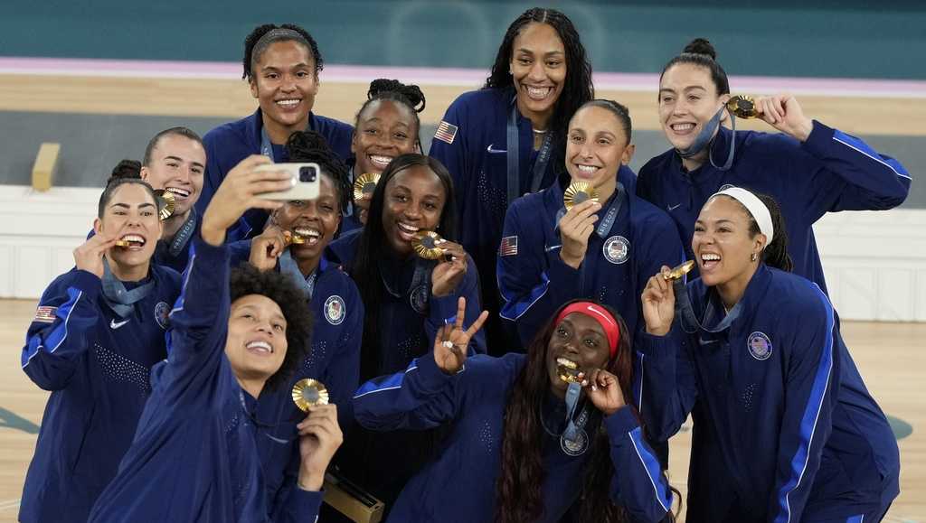 US ties China in Paris Olympics gold medal count after Americans' nail ...
