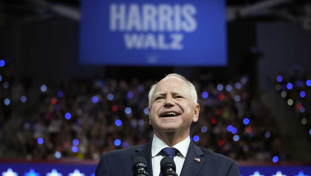 Gov. Tim Walz to make multiple Pennsylvania stops for Harris campaign