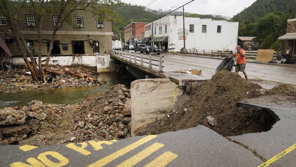 Climate change boosted Helene’s deadly rain and wind and scientists say same is likely for Milton