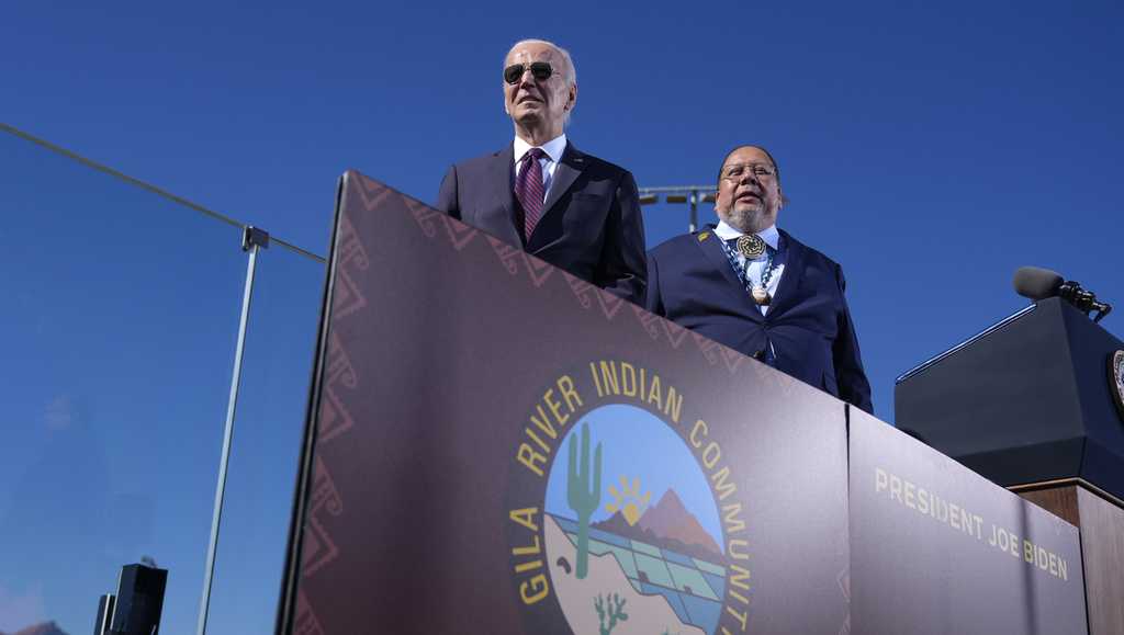 Biden makes historic apology to Native peoples over boarding schools