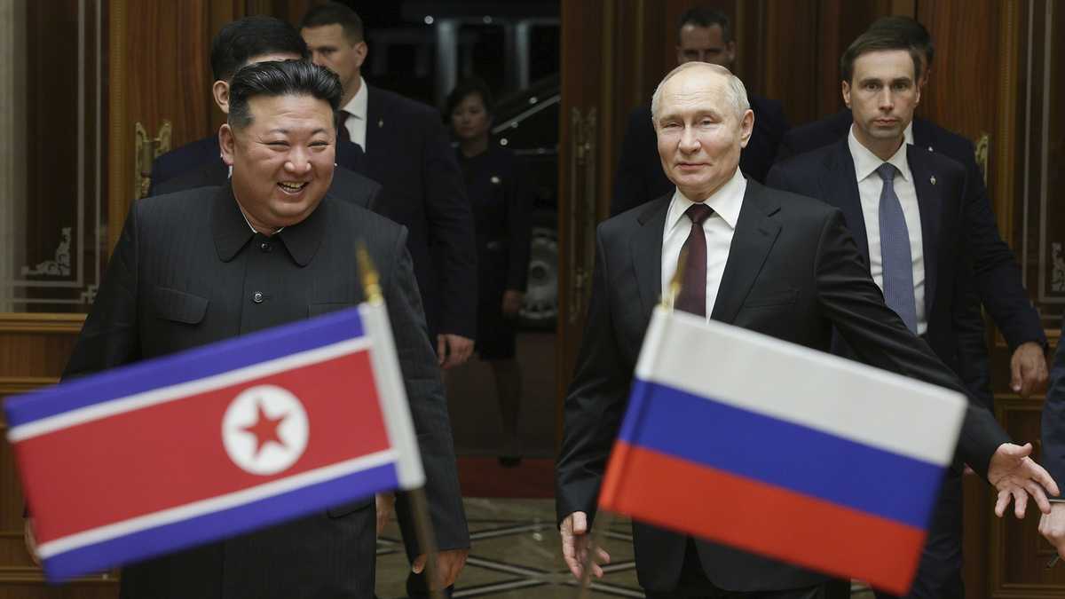 North Korean has sent troops to help Russia, NATO confirms