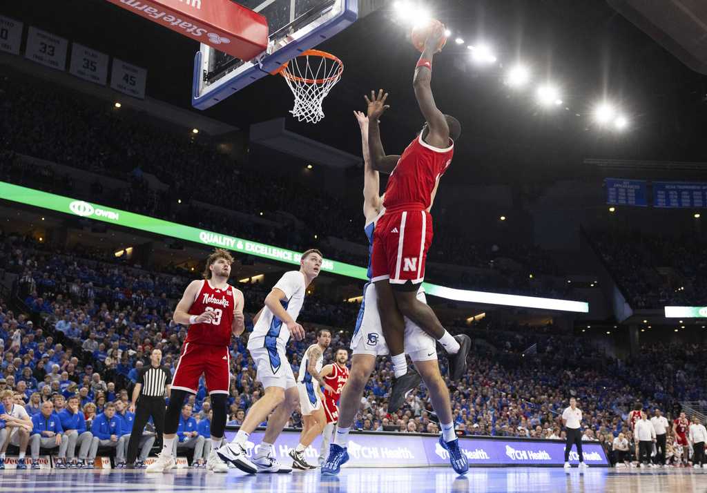 Nebraska Defeats Creighton Men's Basketball In I-80 Showdown