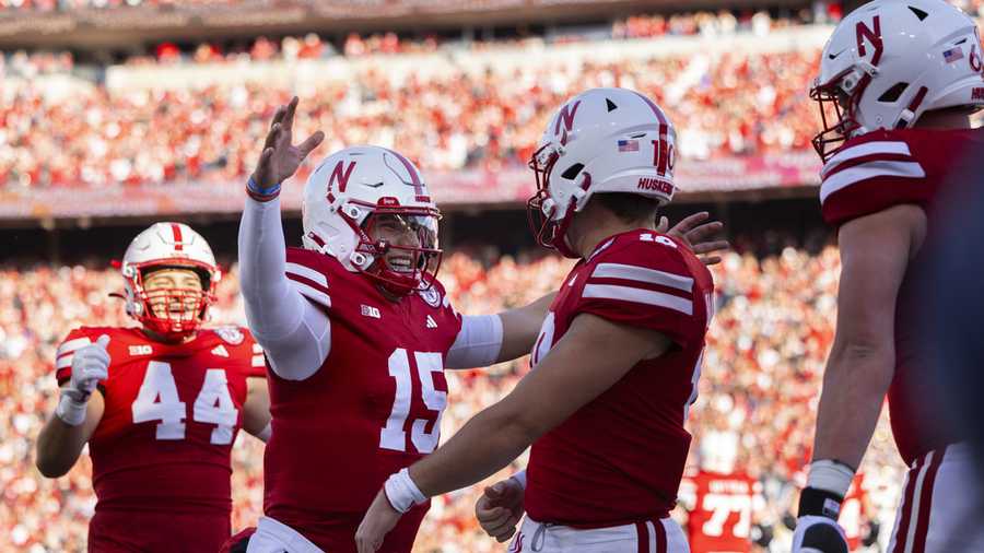 Nebraska's win over Wisconsin through photos