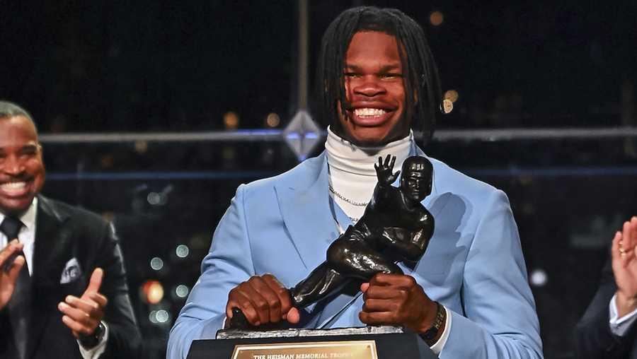 Colorado twoway star Travis Hunter wins Heisman Trophy