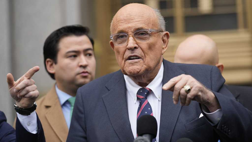 Giuliani faces contempt listening to for failing at hand over property
