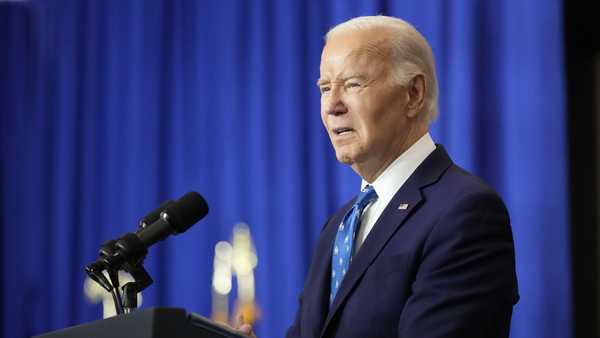 President Joe Biden speaks at the Department of Labor in Washington, Monday, Dec. 16, 2024. (AP Photo/Ben Curtis)