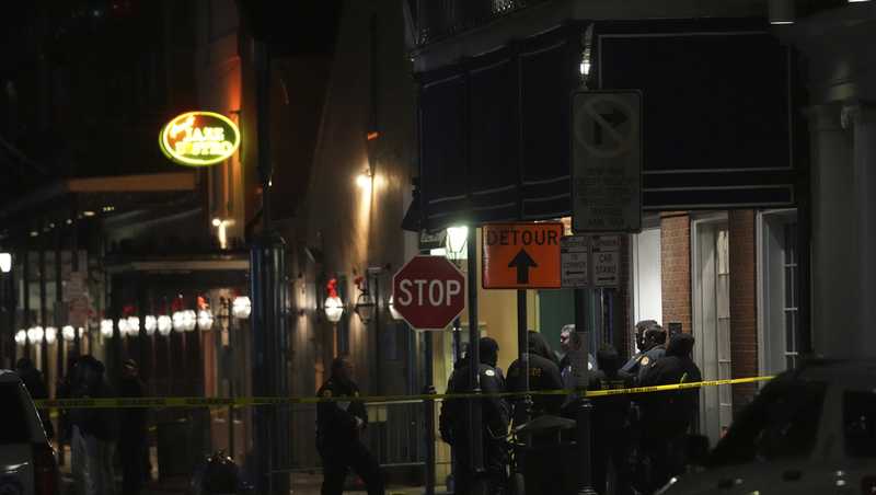 At least 10 killed after man intentionally plows car into crowd in New Orleans