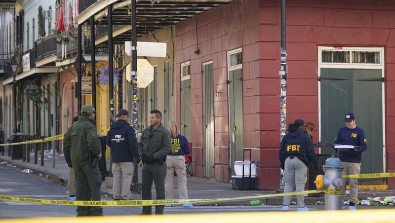 Death toll rises to 15 people in New Orleans terror attack; FBI doesn't believe suspect acted alone