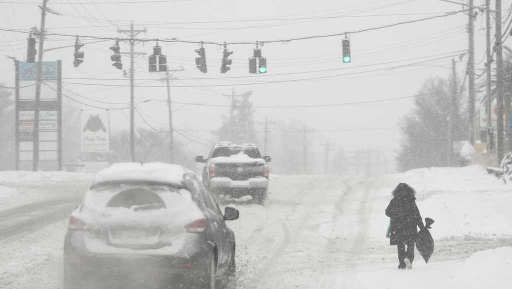 The next round of bitter cold and snow hits the south