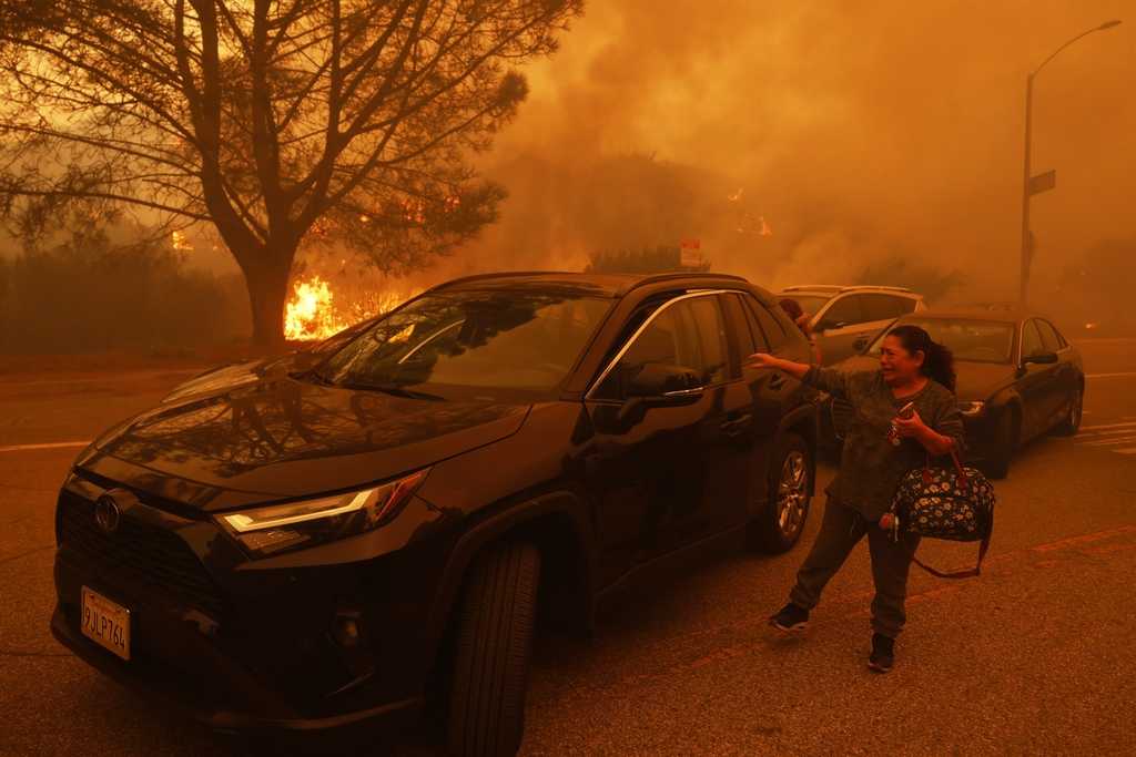 Los Angeles wildfires evacuation stories emerge