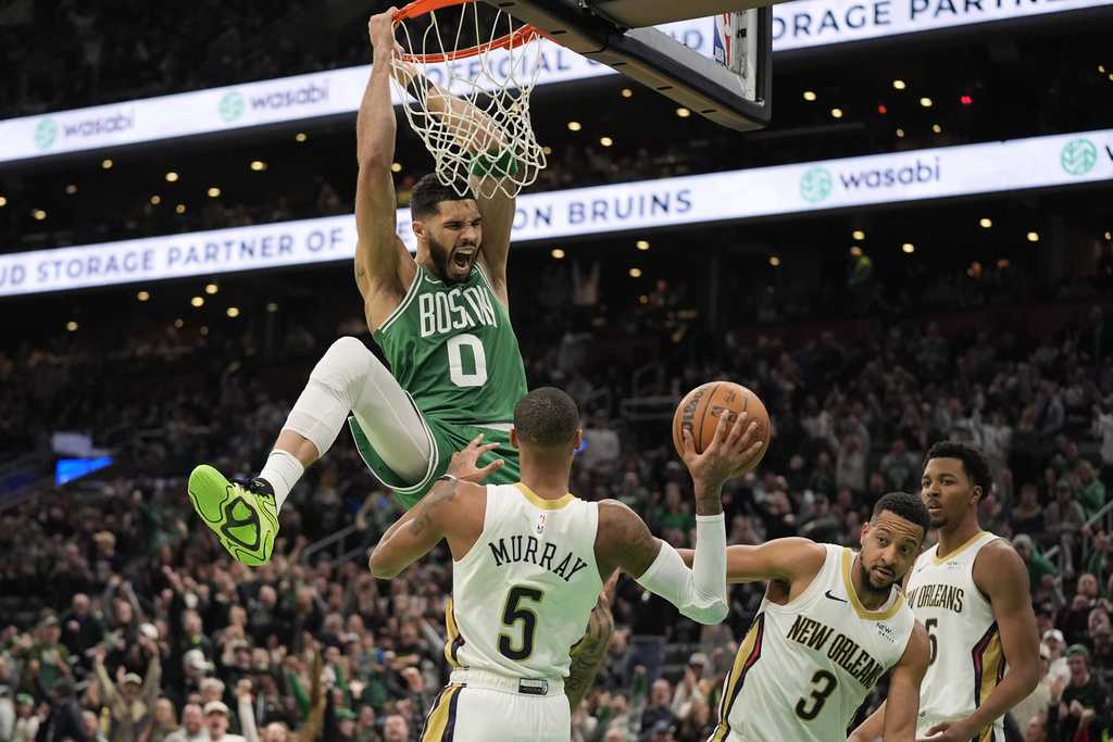 Boston Celtics and beat New Orleans Pelicans 120-119﻿