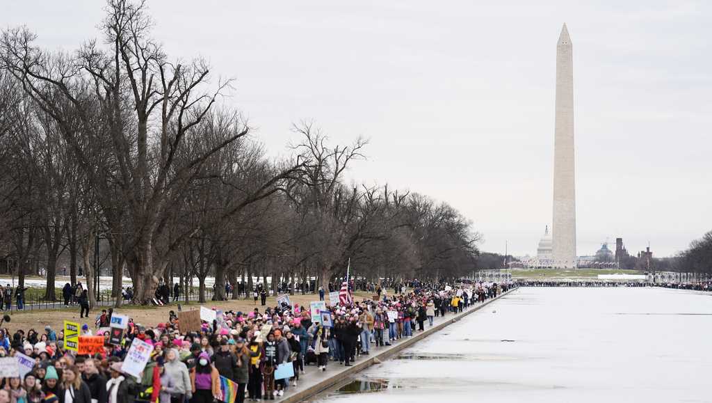 People’s March in DC Protests Trump’s Inauguration