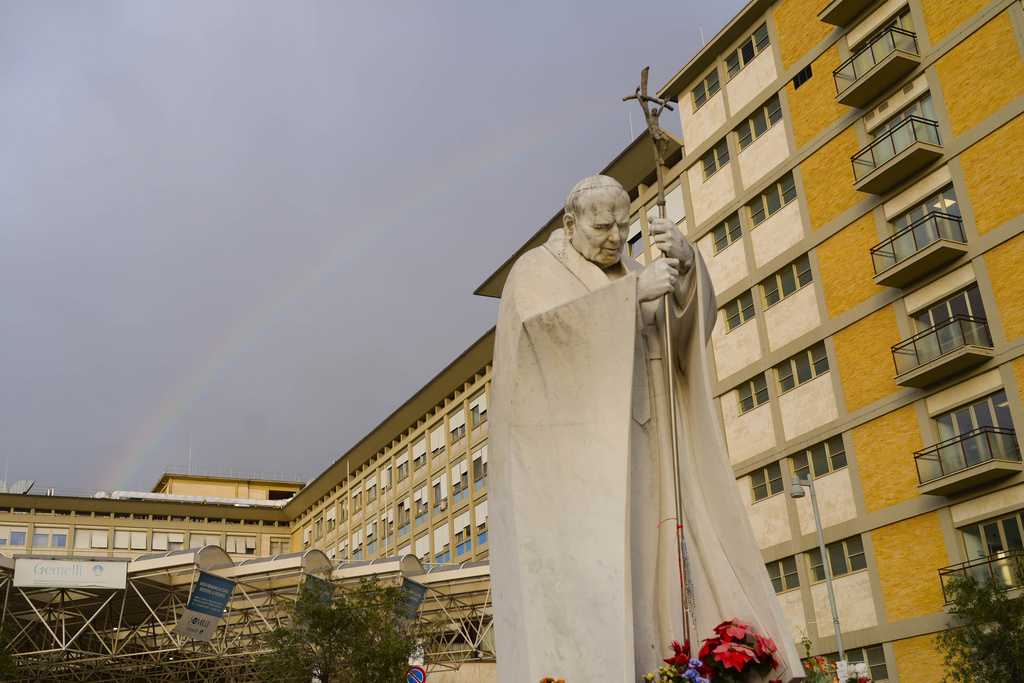 Pope has bilateral pneumonia but remains in good spirits, Vatican says