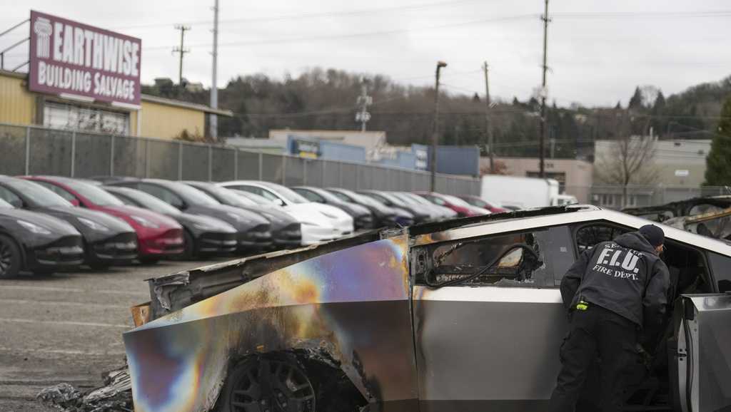 Cybertruck attacks and Tesla vandalism escalate