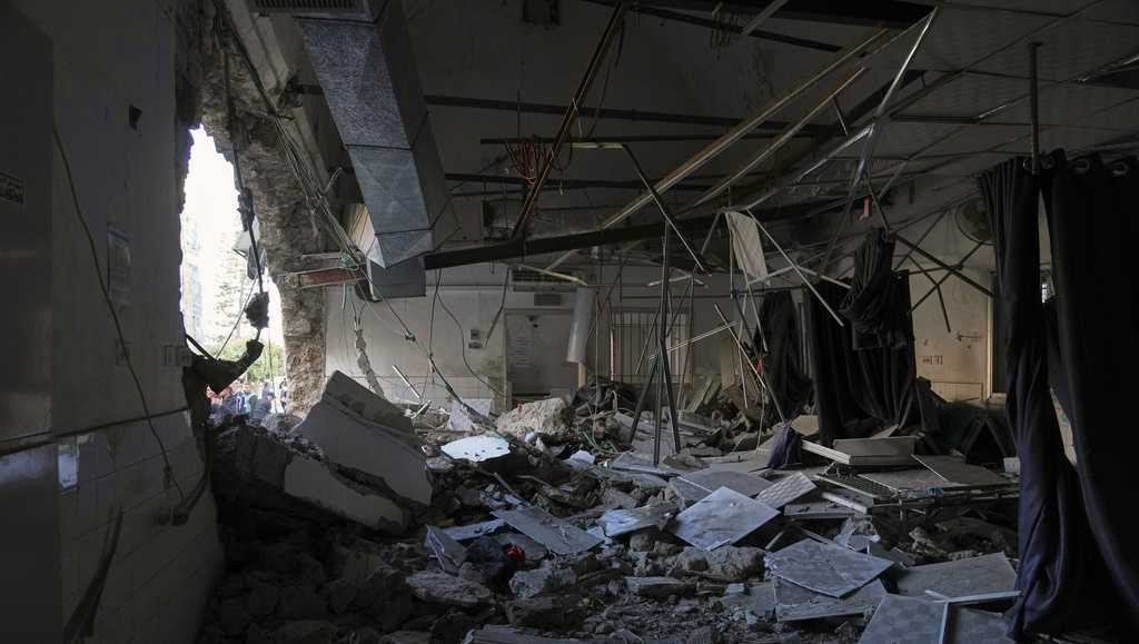Israel intensifies strikes, targets a hospital in Gaza - WJCL