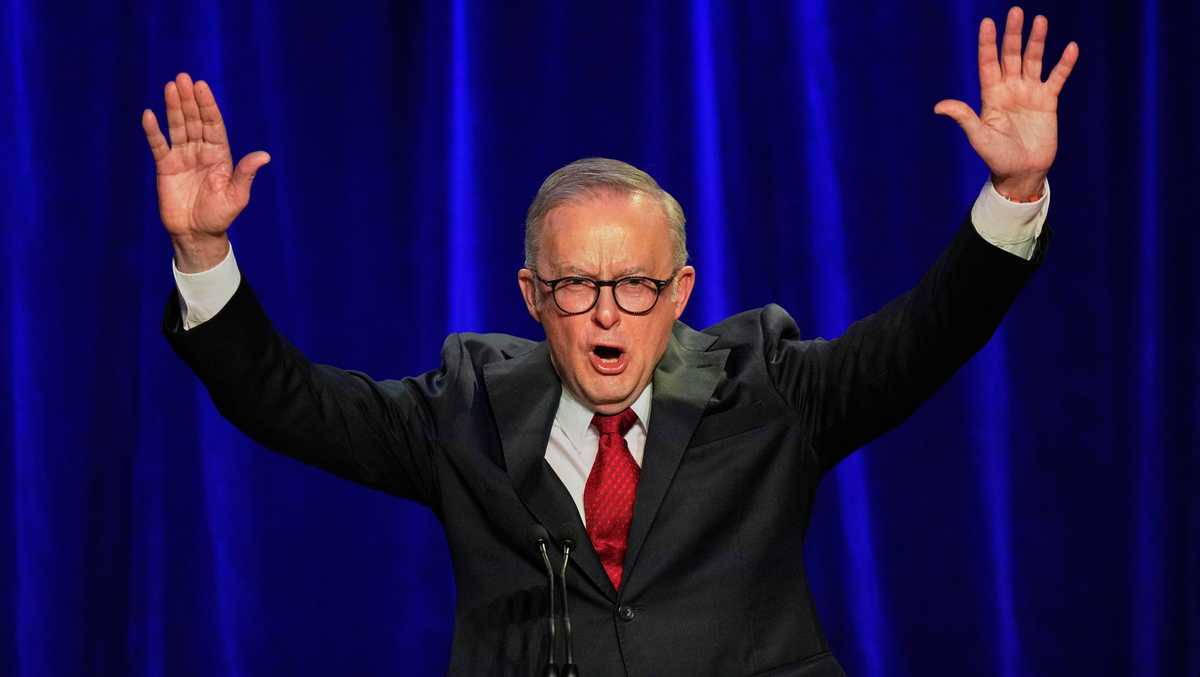 Australia’s Prime Minister Anthony Albanese wins second time period