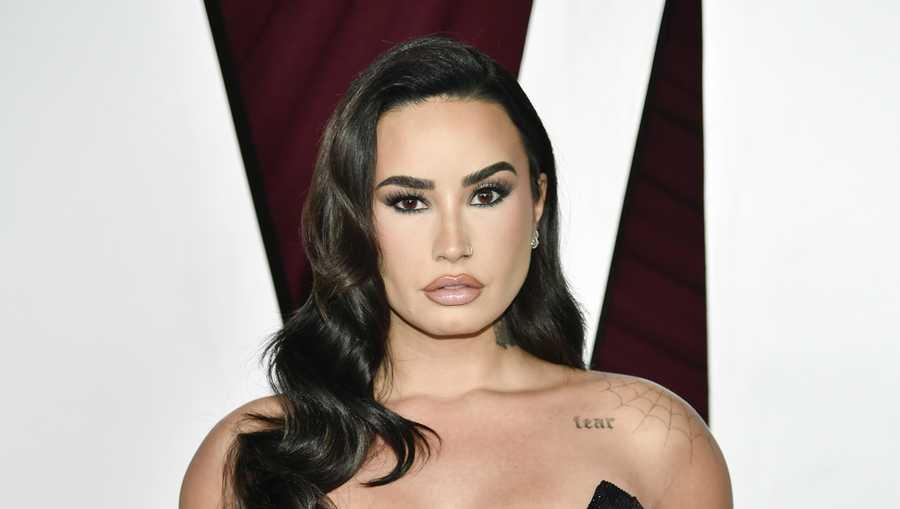 FILE - Demi Lovato attends the Glamour Women of the Year Awards at The Times Square Edition on Oct. 8, 2024, in New York. (Photo by Evan Agostini/Invision/AP, File)
