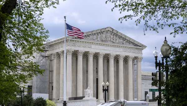 FILE - Supreme Court is seen on Capitol Hill in Washington, April 25, 2024.