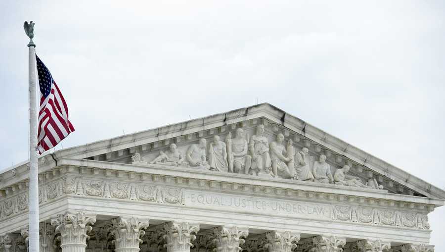 FILE - The Supreme Court is seen on Capitol Hill, Feb. 27, 2025, in Washington. (AP Photo/Rod Lamkey, Jr.)