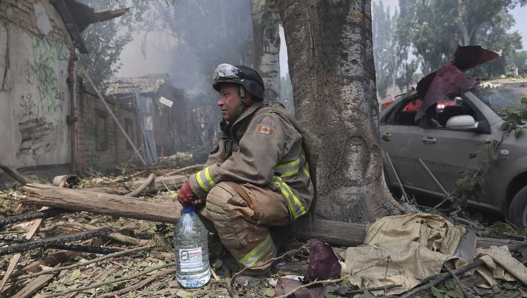 Russian Strikes Kill Dozens, Injure Scores Across Kyiv, Donetsk, Kharkiv, Odessa