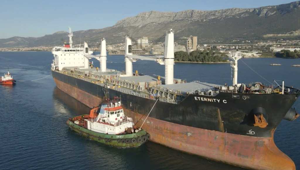 Yemen's Houthi rebels attack a ship in the Red Sea, killing 3 EU mariners