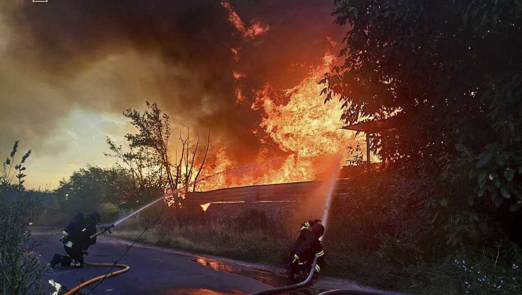 Russia Launches Record 728-Drone Attack Targeting Ukraine, Poland Border