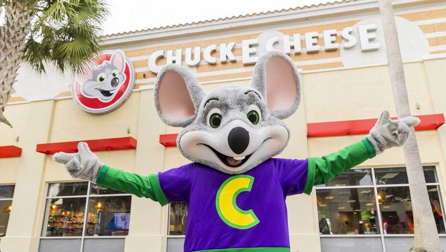 IMAGE DISTRIBUTED FOR CEC ENTERTAINMENT -Chuck E. unveils the newly remodeled Chuck E. Cheese in Kendall, FL, one of ten Fun Centers in South Florida to be remodeled in full market refresh, on Thursday, June 02, 2022 in Kendall, Fla. (Jesus Aranguren/AP Images for CEC Entertainment)