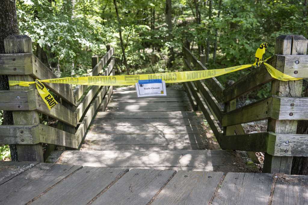 Man arrested in killings of a couple hiking at Devil's Den State Park in Arkansas