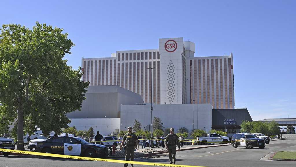 Gunman shot by officers after killing 3 people outside a Reno casino ...