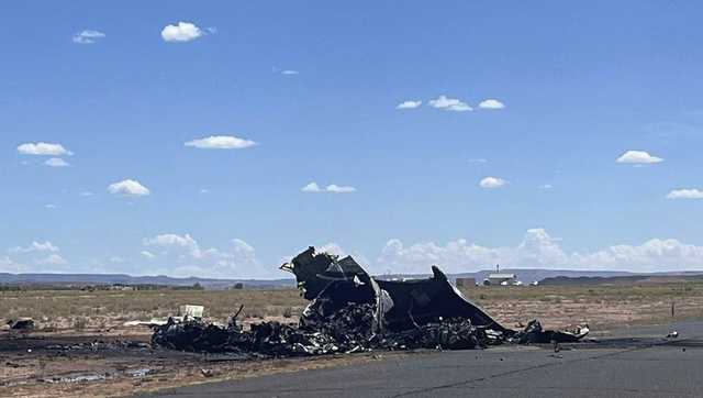 Four killed when medical transport plane crashed on Navajo Nation in Arizona