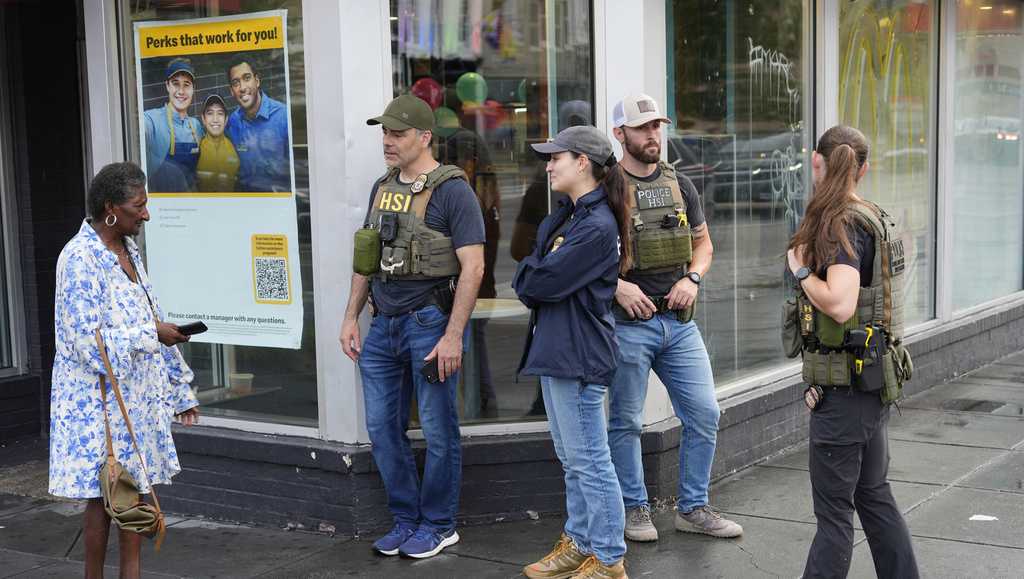 Federal crackdown in Washington DC sparks protests