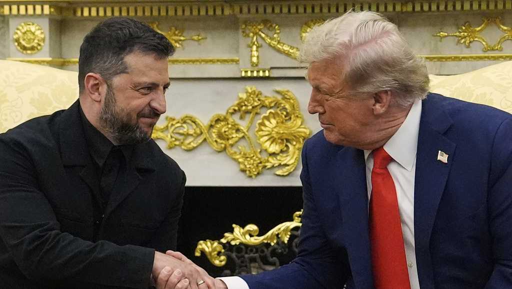 Zelenskyy and European leaders meet Trump for pivotal talks