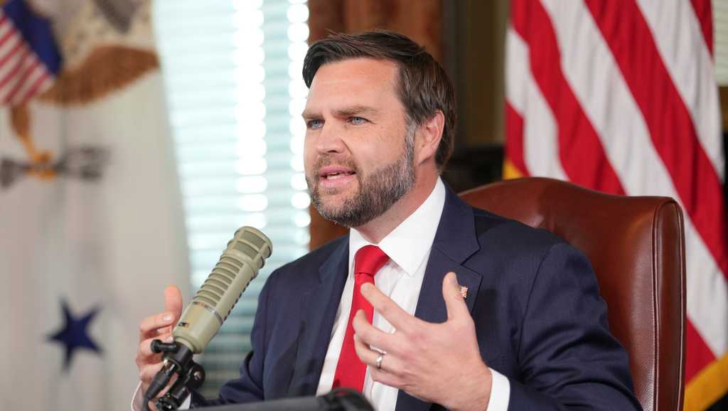 Vance hosts Charlie Kirk's radio show