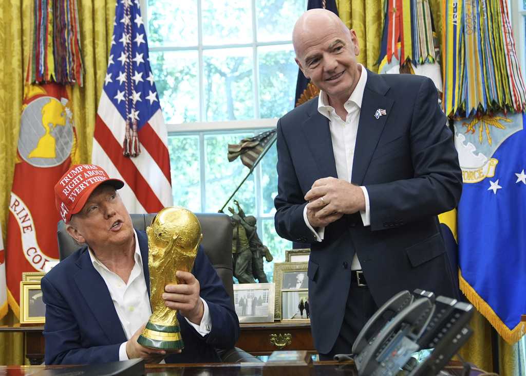 Trump threatens to yank World Cup games from Boston, though it's up to FIFA to choose sites