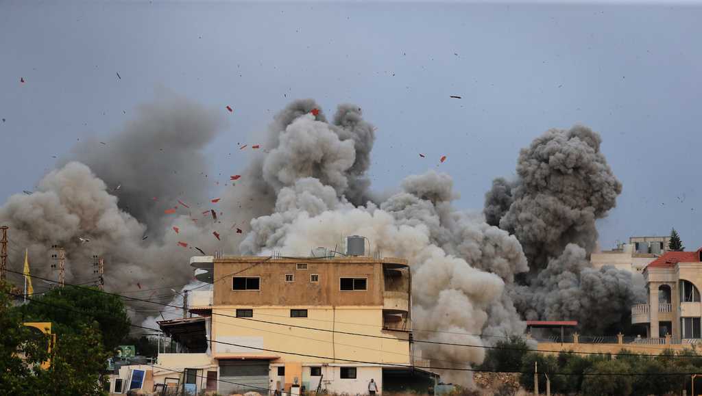 The Latest: Israel strikes Lebanon, identifies latest hostage remains, and more