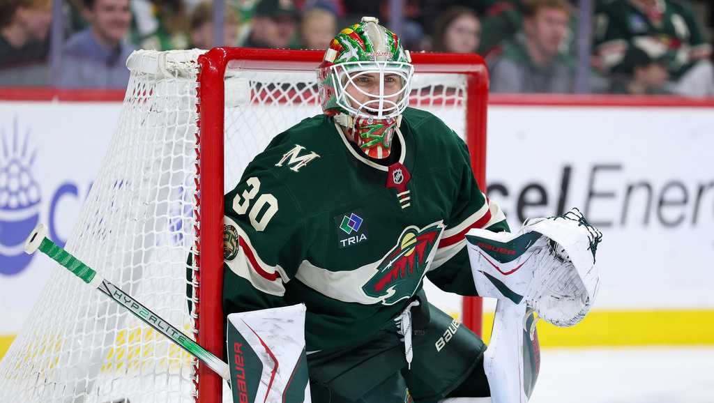 Former Iowa Wild goalie Jesper Wallstedt surges as Minnesota’s rookie standout