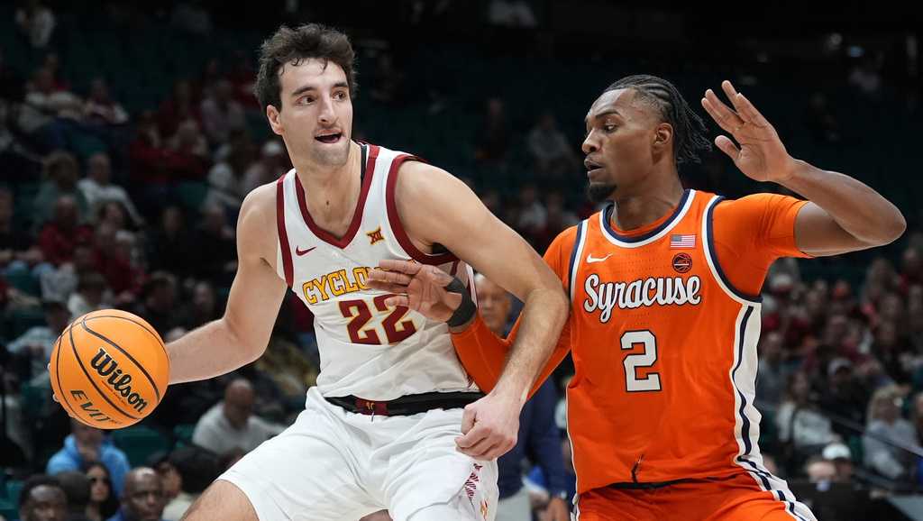 Momcilovic scores 24 as No. 15 Iowa State rolls past Syracuse in tournament finale