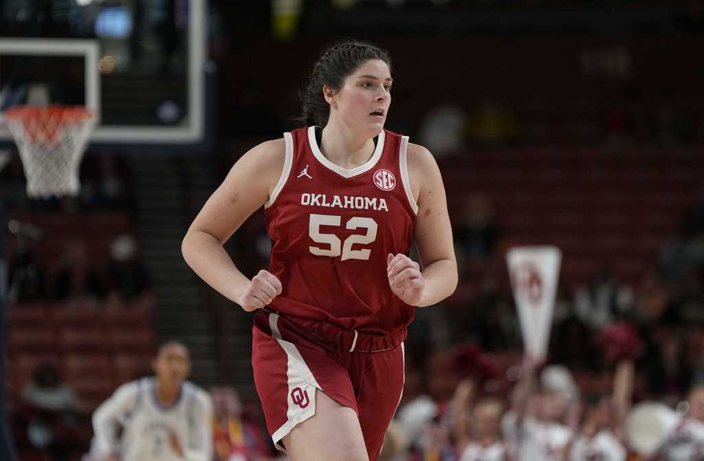 koco.com - Cliff Brunt, Associated Press - Raegan Beers' has 26 points and 15 rebounds as No. 9 Oklahoma beats Little Rock 103-48