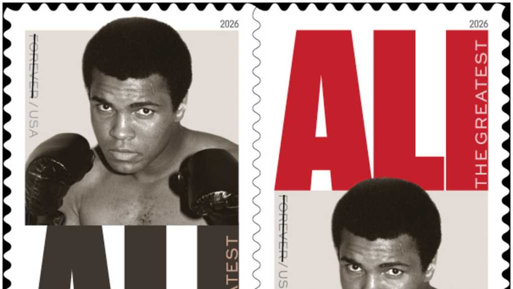 Muhammad Ali will be honored with a commemorative US postage stamp