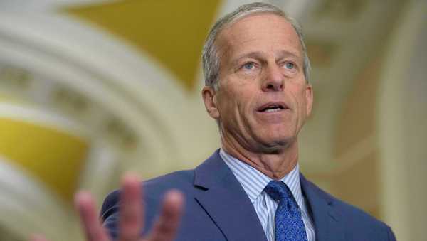 Senate Majority Leader John Thune, R-S.D., speaks during a news conference at the Capitol, Tuesday, Jan. 13, 2026, in Washington. (AP Photo/Rod Lamkey, Jr.)