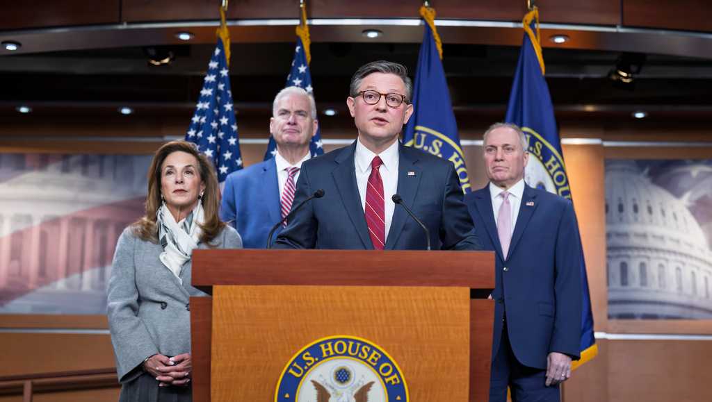 House passes bill to end the partial government shutdown, sending the measure to Trump