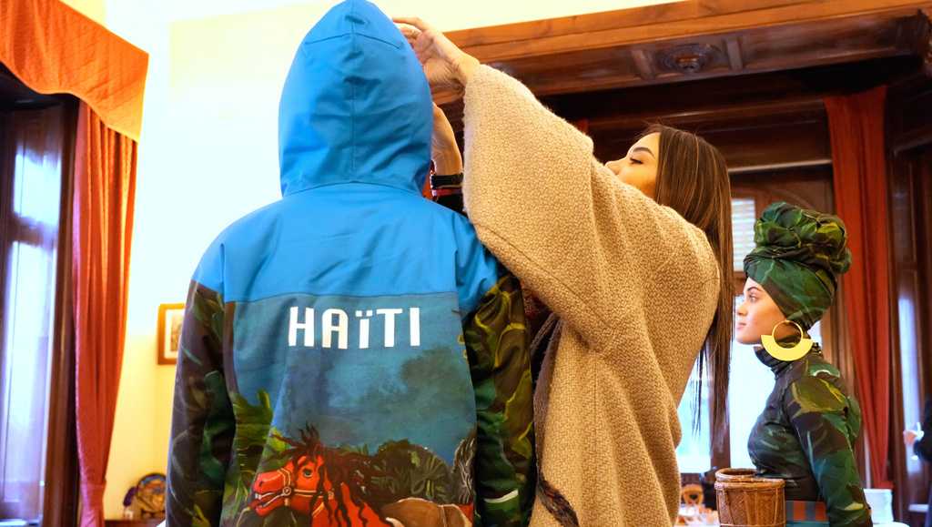 Haiti's Winter Olympics team shines a positive light even as IOC removes patriot from uniforms