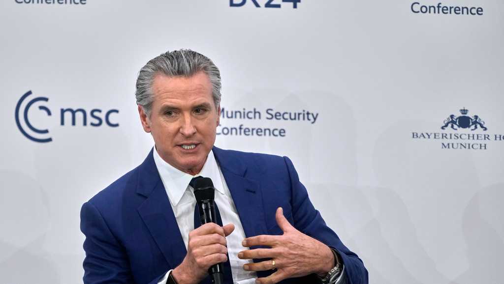 Newsom takes his anti-Trump arguments to Europe during Munich Security Conference