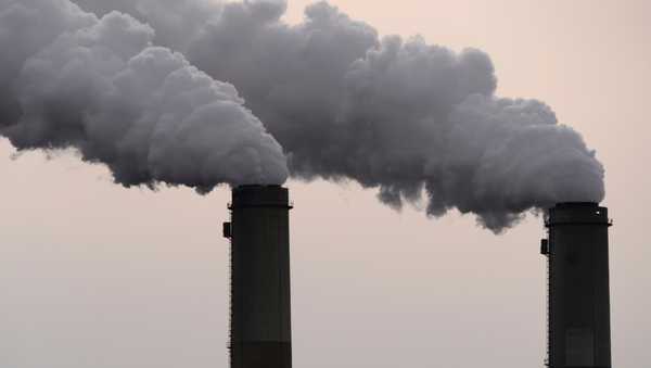 FILE - The Jeffrey Energy Center coal-fired power plant operates near Emmett, Kan., Jan. 25, 2025. (AP Photo/Charlie Riedel, File)