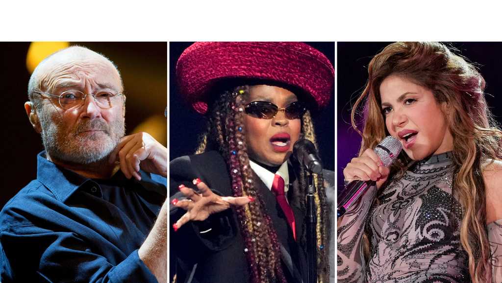 Phil Collins, Lauryn Hill and Shakira among Rock & Roll Hall of Fame 2026 nominees