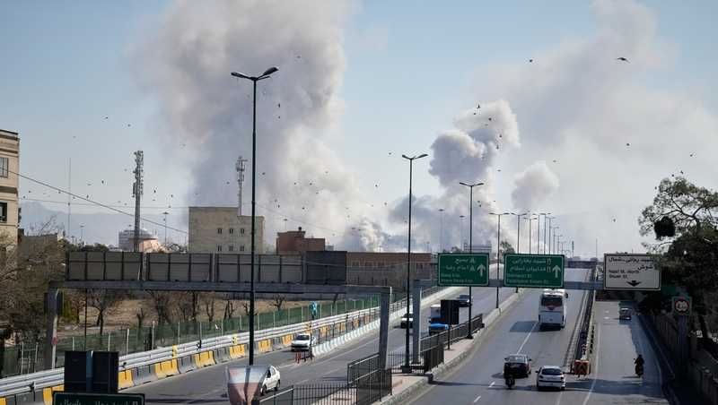 Iran is pummeled by airstrikes as it launches a new wave of attacks against Israel and US bases