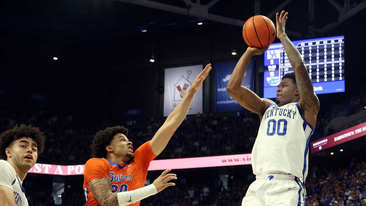 Kentucky men's basketball ends regular season with a loss at home to Florida