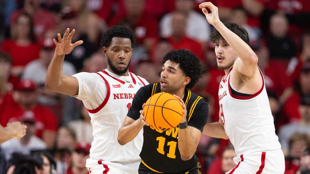 Iowa falls to No. 9 Nebraska 84-75 in OT as Hawkeyes head to Big Ten Tournament