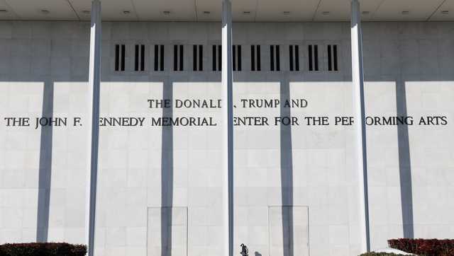 What's the process now for Trump's name to be removed from Kennedy Center?